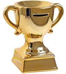 SPAARPOT GOUDEN BEKER ()